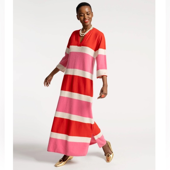 Frances Valentine Stripped Sweater Dress - Picture 2 of 15